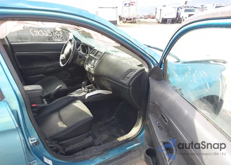 2014 Mitsubishi Outlander Sport Es from USA, damaged, VIN 4A4AR3AUXEE009563